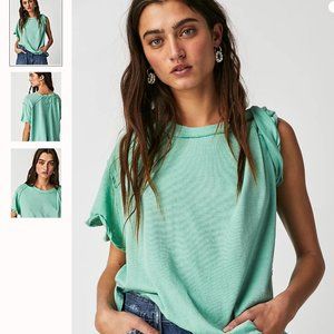 We the Free: Brown Oversized Basic Tee